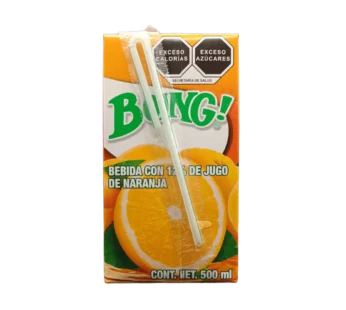 BOING TETRA BRIK 500 ML. NARANJA