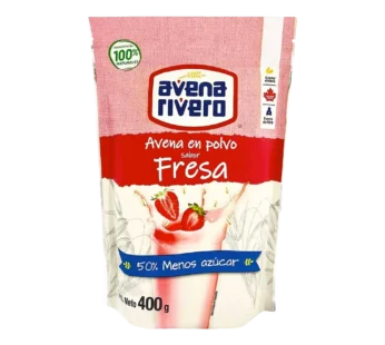 AVENA EN PVO FRESA RIVERO 400 GRS