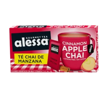 TÉ ALESSA CIN APPLE CHAI 10 SOB 20G