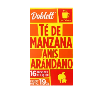 TE DOBLETT MANZANA ARANDANO
