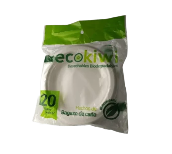 PLATO DES N6 ECOKIWI 20 PZS