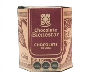 CHOCOLATE BIENESTAR MESAS