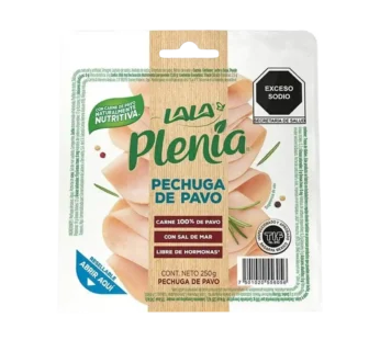 PECHUGA DE PAVO PLENIA 250 GR REB