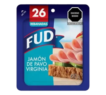 JAMON DE PAVO VIRGINIA 450 GR FUD