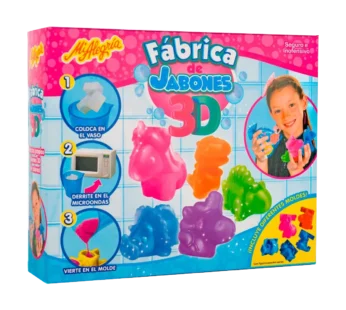 FABRICA DE JABONES 3D MI ALEGRIA
