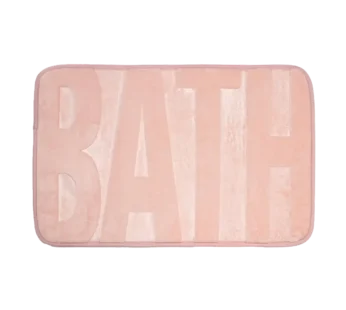 TAPETE MEMORY BATH ROSA 40X60 CM