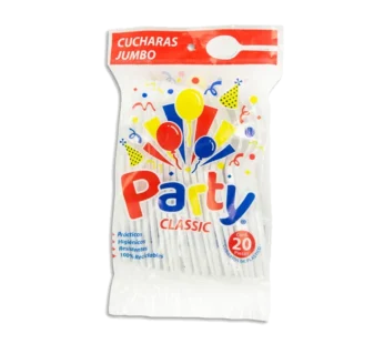CUCHARA JUMBO PARTY CLASSIC 20 PZS