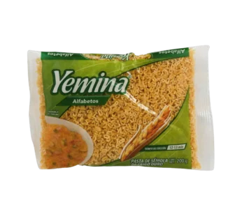 PASTA ALFABETOS YEMINA 200 G
