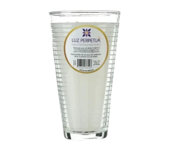 VELADORA VASO DE VIDRIO